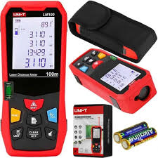 UNI-T Laser Distance Meter LM100 – 100m Digital Laser Distance Measuring Device