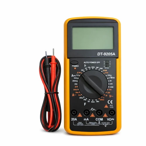 Professional Digital Multimeter AC DC LCD For Multi-Testing DT-9205A