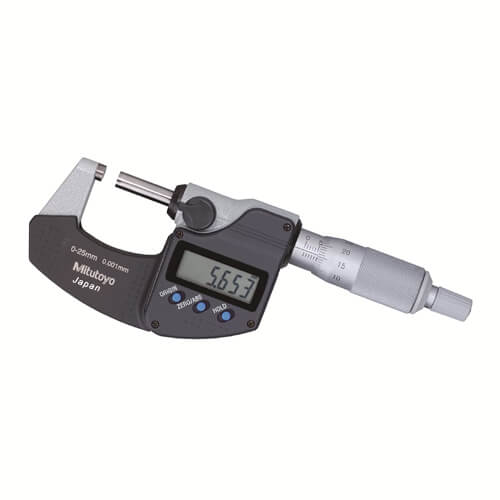 Mitutoyo Digital Micrometer 0-25mm High Precision Outside Micrometer in Bangladesh