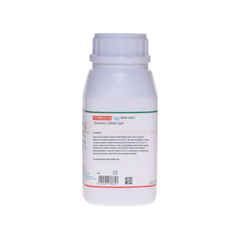 Simmons Citrate Agar for Microbiology Laboratory Himedia