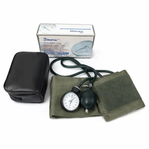 Dearon Analog Aneroid Blood Pressure Monitor with Stethoscope – Manual Sphygmomanometer Set price in Bangladesh